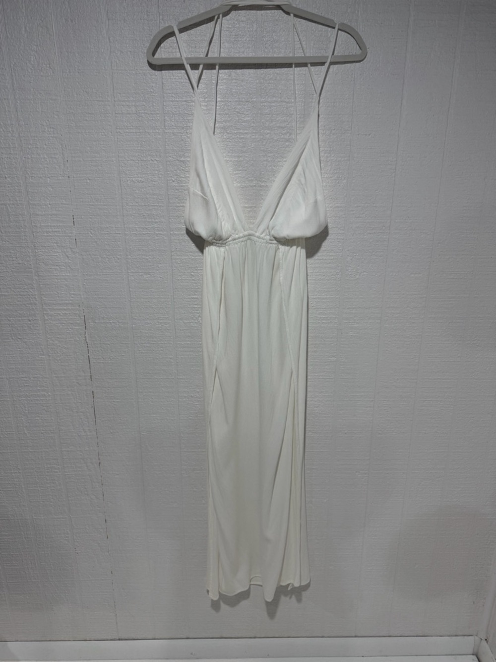 INDAH River Maxi Dress white cream size S/M - Picture 2 of 16